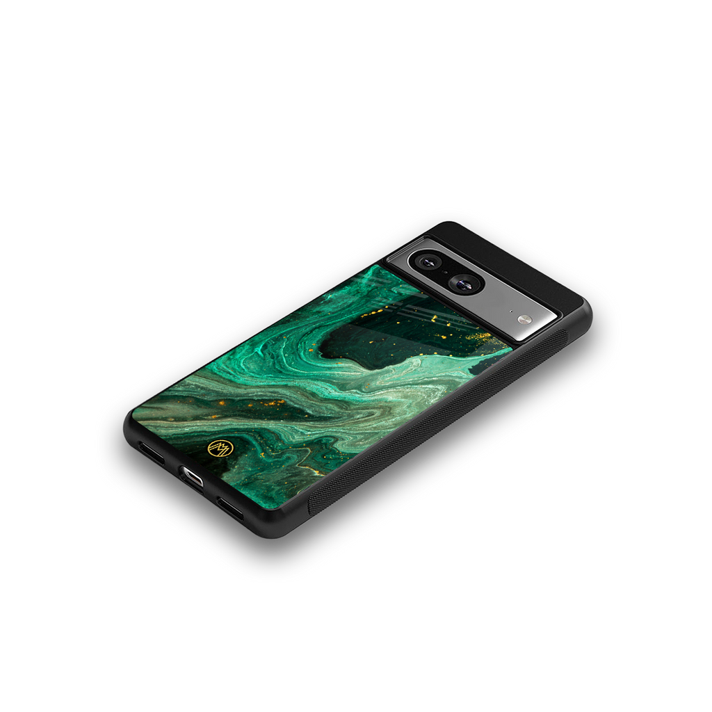 emerald pool back phone cover | glass case for Google Pixel 8