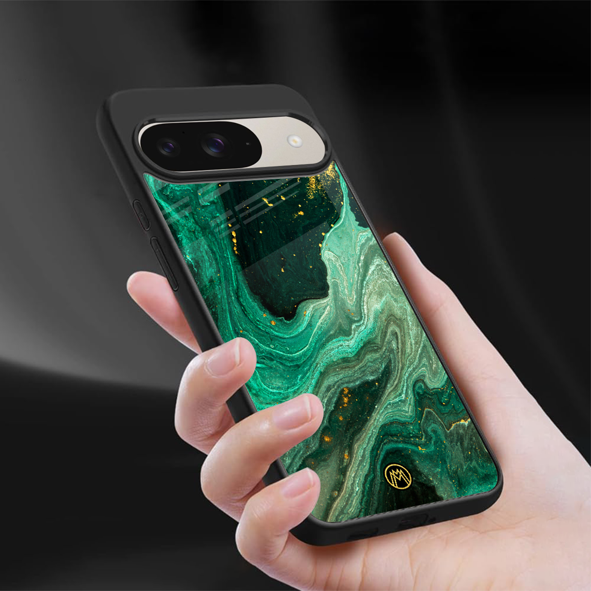 emerald pool back phone cover | glass case for google pixel 9