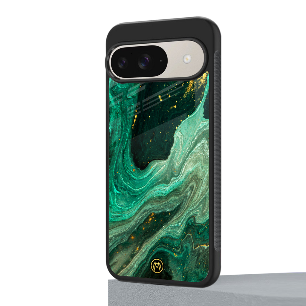 emerald pool back phone cover | glass case for google pixel 9