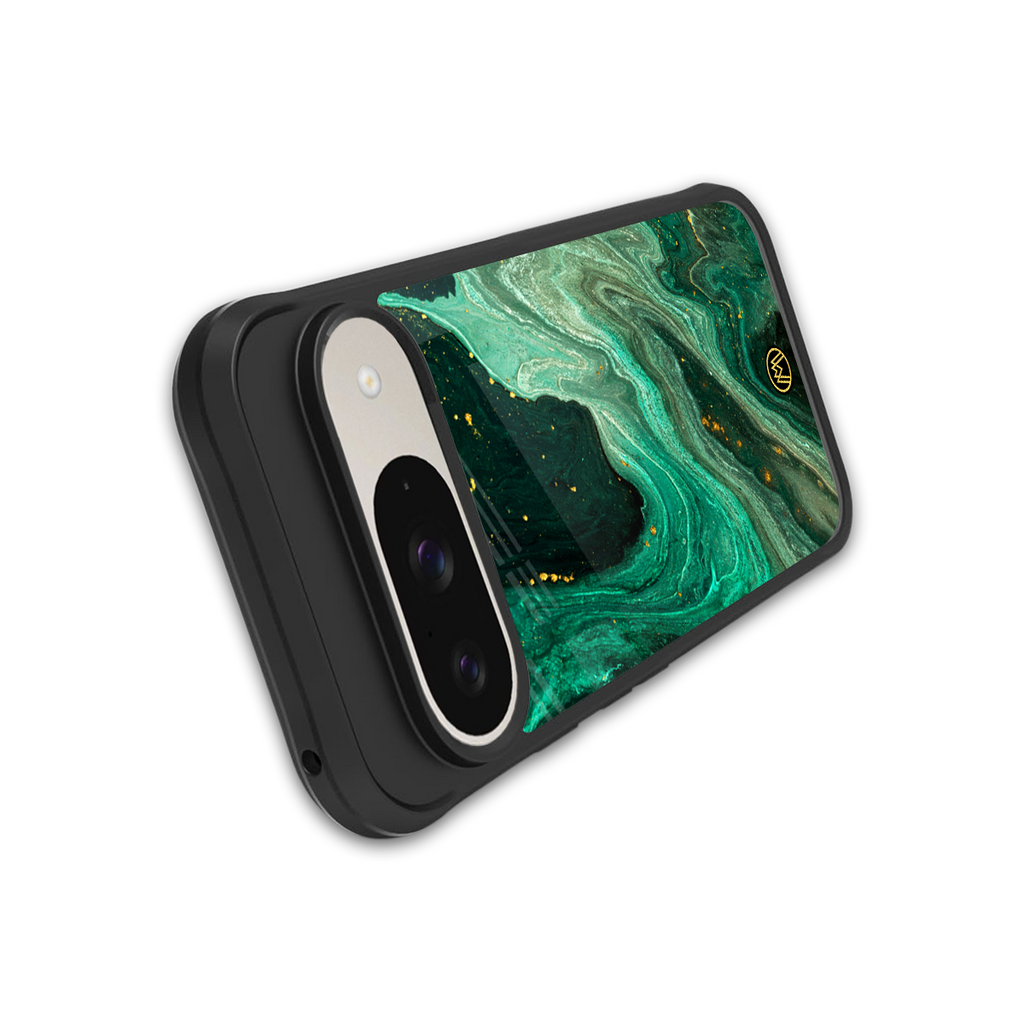 emerald pool back phone cover | glass case for google pixel 9