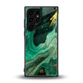 emerald pool back phone cover | glass case for samsung galaxy s23 ultra