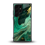 emerald pool back phone cover | glass case for samsung galaxy s23 ultra
