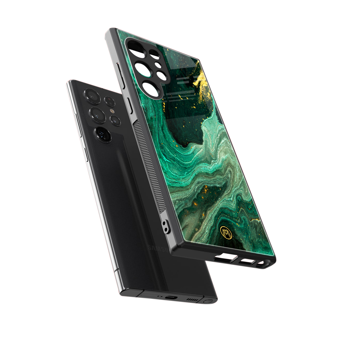 emerald pool back phone cover | glass case for samsung galaxy s23 ultra