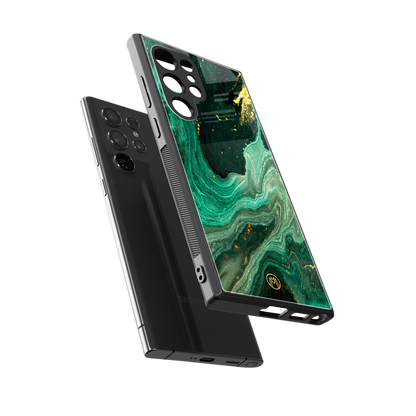 emerald pool back phone cover | glass case for samsung galaxy s23 ultra