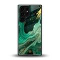 emerald pool back phone cover | glass case for samsung galaxy s25 ultra