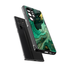emerald pool back phone cover | glass case for samsung galaxy s25 ultra