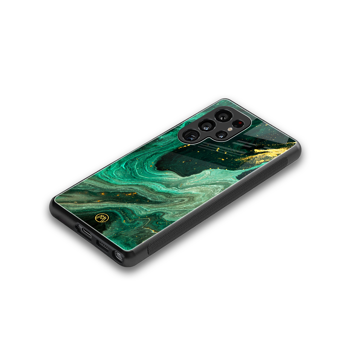 emerald pool back phone cover | glass case for samsung galaxy s25 ultra