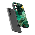 emerald pool back phone cover | glass case for samsung galaxy s25 plus