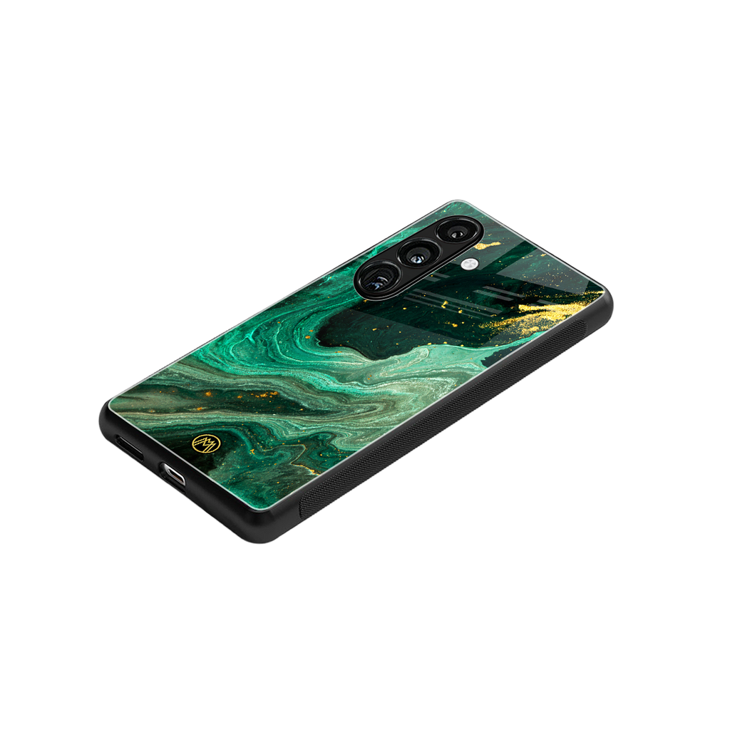 emerald pool back phone cover | glass case for samsung galaxy s25