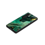 emerald pool back phone cover | glass case for samsung galaxy s24 plus