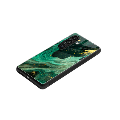 emerald pool back phone cover | glass case for samsung galaxy s24 plus