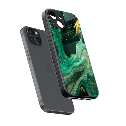 emerald pool back phone cover | glass case for iphone 14