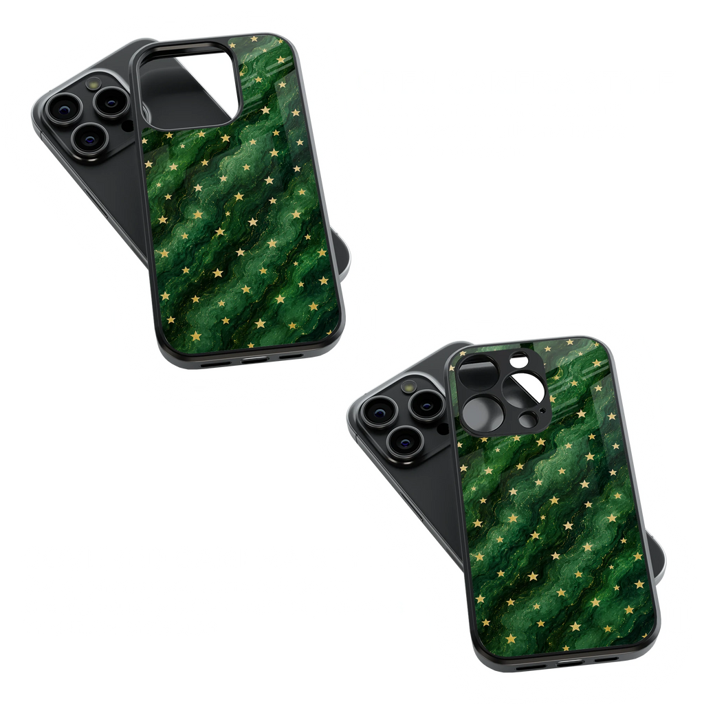 Trendy Glass Back Mobile Case for iPhone, Samsung, Redmi, OnePlus, Google Pixel, Motorola