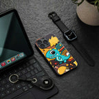 emerald green dinosaur back phone cover | glass case for oneplus nord 3