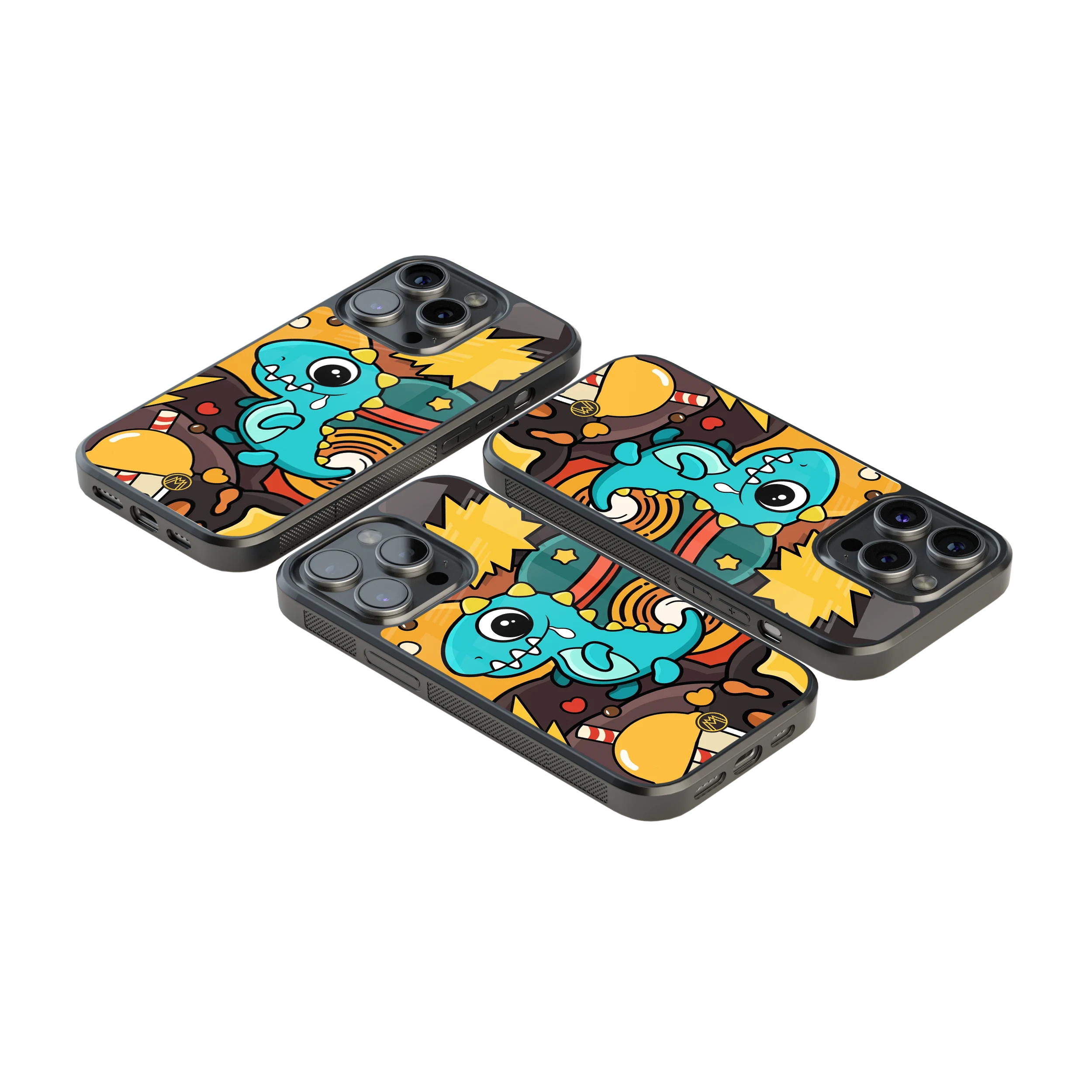 Luxury Glass Back Mobile Cover for iPhone, Samsung Galaxy, OnePlus, Pixel, Redmi & More