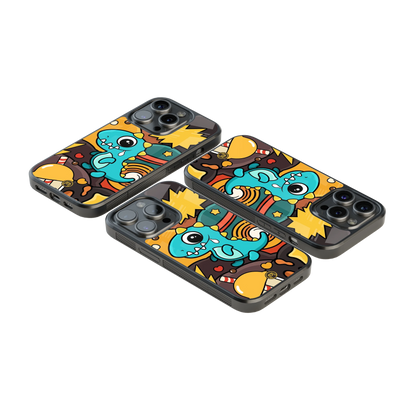 Luxury Glass Back Mobile Cover for iPhone, Samsung Galaxy, OnePlus, Pixel, Redmi & More