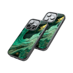 Protective Glass Back Phone Case Compatible with iPhone, Samsung, OnePlus, Pixel & More