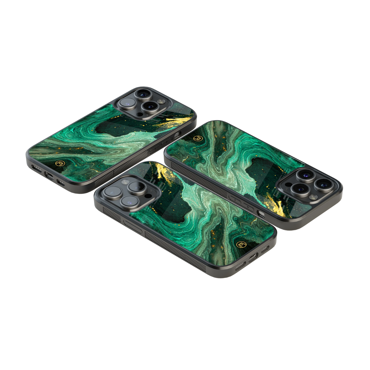 Luxury Glass Back Mobile Cover for iPhone, Samsung Galaxy, OnePlus, Pixel, Redmi & More
