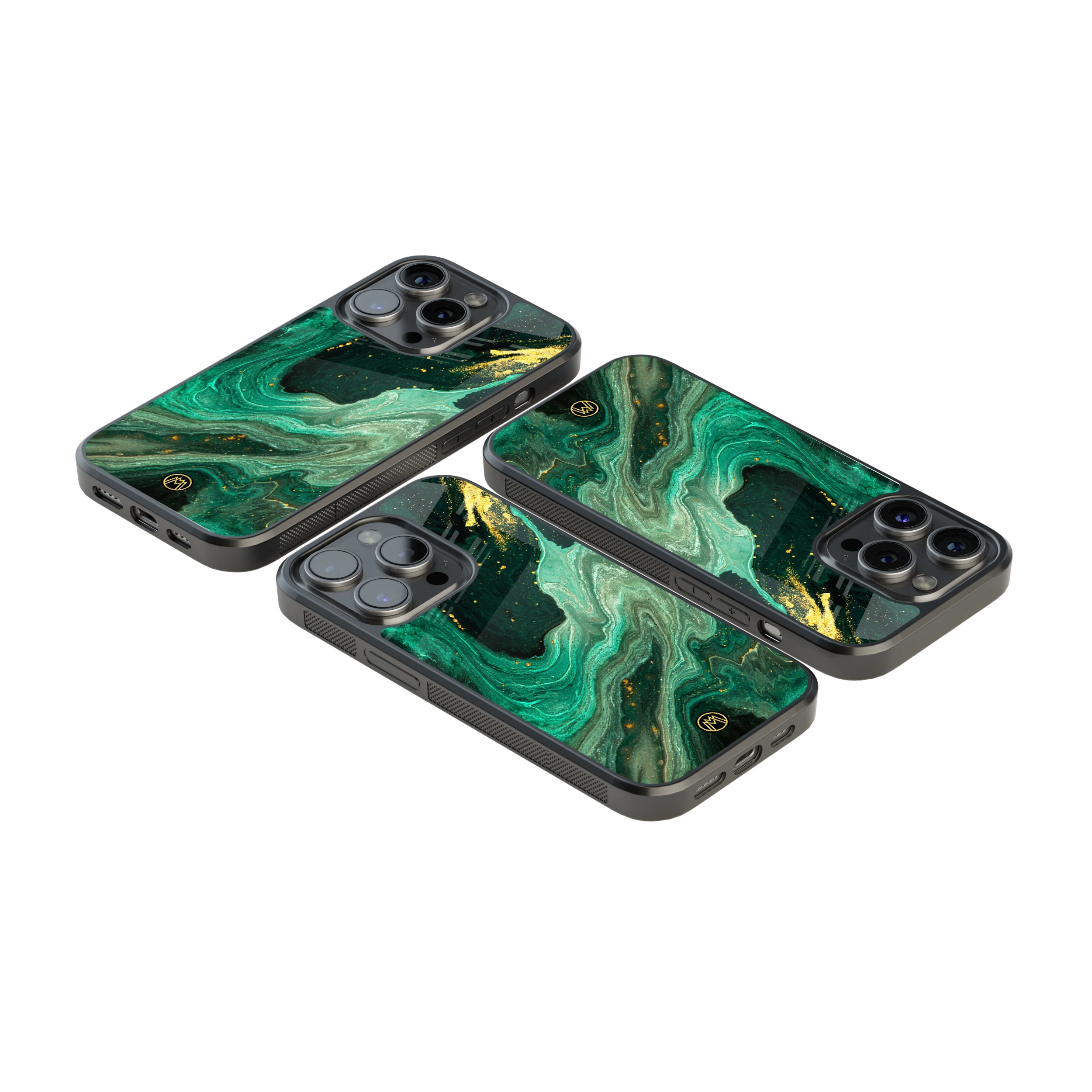 Luxury Glass Back Mobile Cover for iPhone, Samsung Galaxy, OnePlus, Pixel, Redmi & More