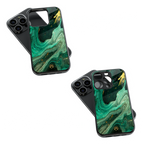 Trendy Glass Back Mobile Case for iPhone, Samsung, Redmi, OnePlus, Google Pixel, Motorola