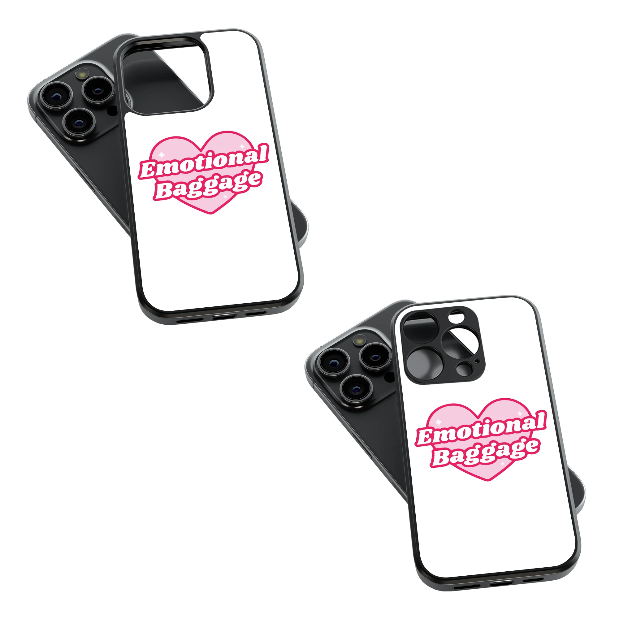 Trendy Glass Back Mobile Case for iPhone, Samsung, Redmi, OnePlus, Google Pixel, Motorola