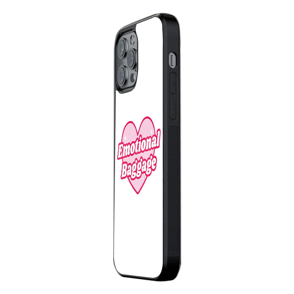 Slim Glass Back Phone Case for Multiple Brands iPhone, Samsung, Redmi, OnePlus, Oppo, Vivo