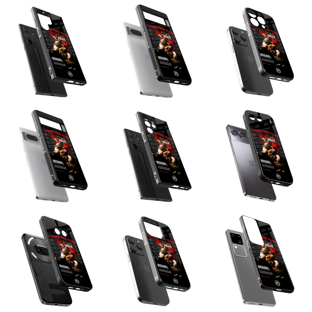 Durable Glass Back Mobile Case for iPhone, Samsung, OnePlus, Google Pixel, Redmi, Vivo, Oppo