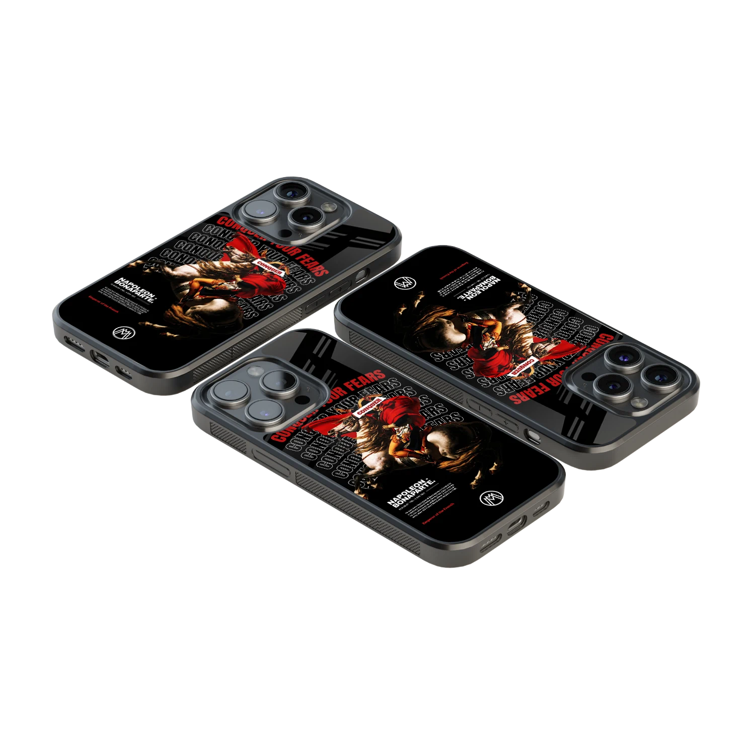 Luxury Glass Back Mobile Cover for iPhone, Samsung Galaxy, OnePlus, Pixel, Redmi & More