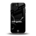 end game back phone cover | glass case for iphone 13 mini