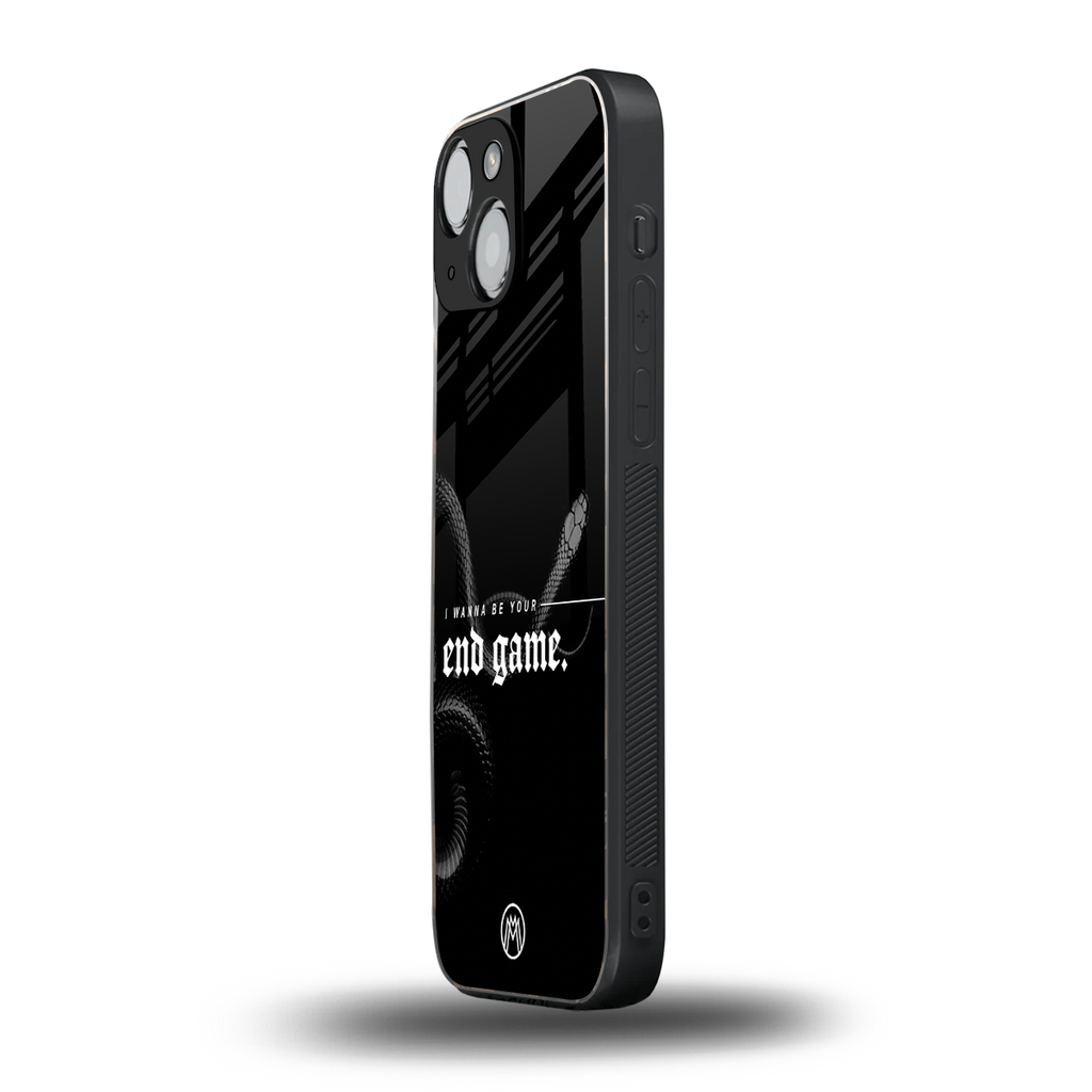 end game back phone cover | glass case for iphone 13 mini