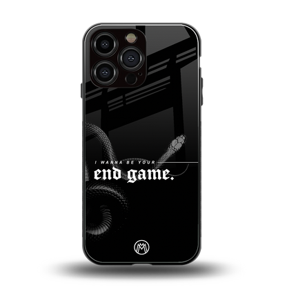 end game back phone cover | glass case for iphone 13 pro max