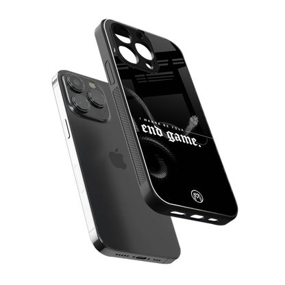 end game back phone cover | glass case for iphone 13 pro max