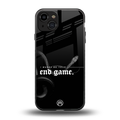 end game back phone cover | glass case for iphone 15