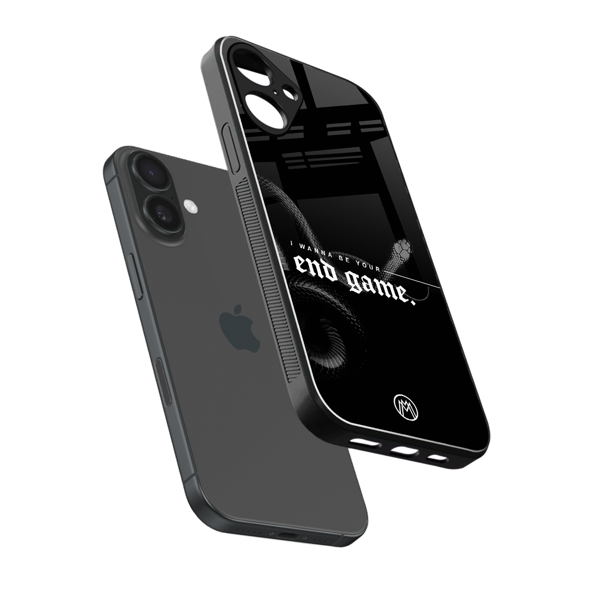 end game back phone cover | glass case for iphone 16 plus