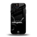 end game back phone cover | glass case for iphone 16 pro max
