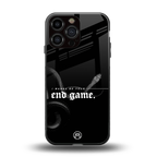 end game back phone cover | glass case for iphone 16 pro max