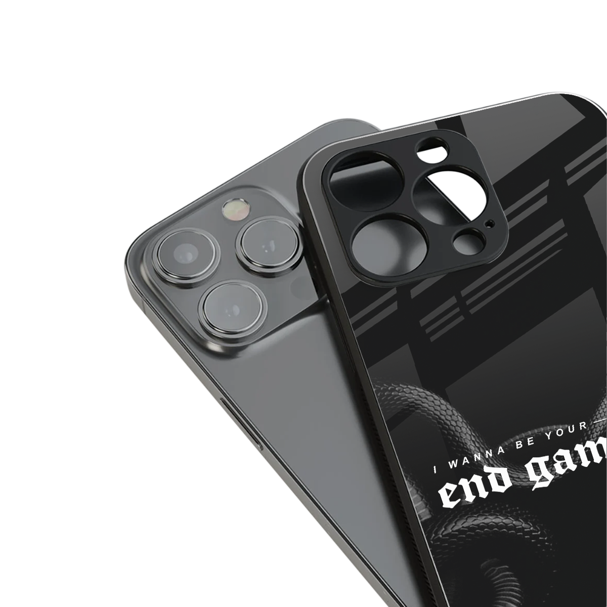 end game back phone cover | glass case for iphone 13 mini