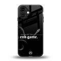 end game back phone cover | glass case for iphone 16