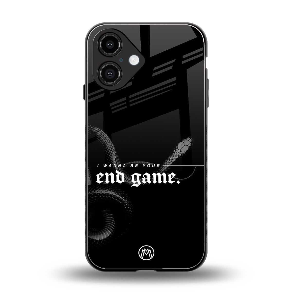 end game back phone cover | glass case for iphone 16