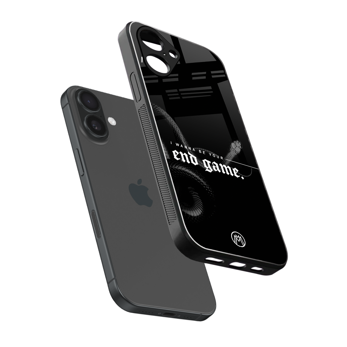 end game back phone cover | glass case for iphone 16