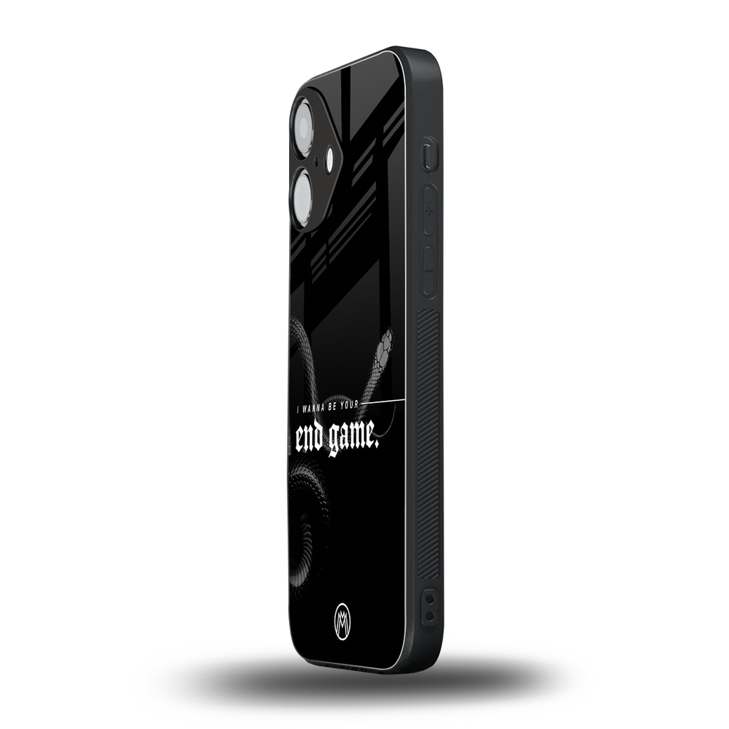 end game back phone cover | glass case for iphone 16