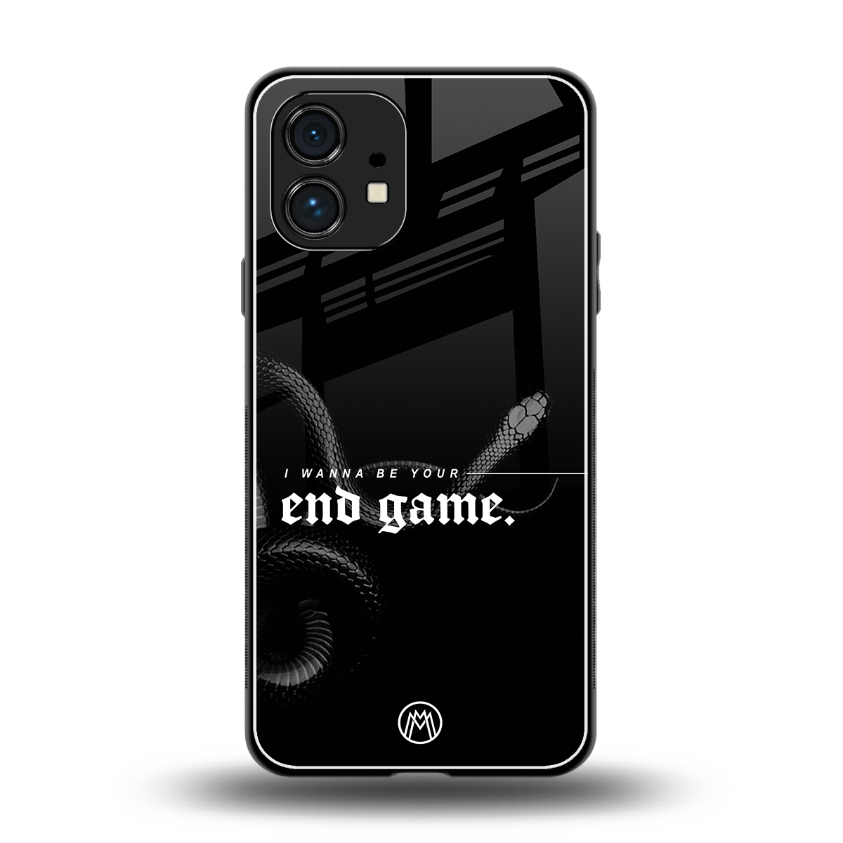 end game back phone cover | glass case for nothing phone 1