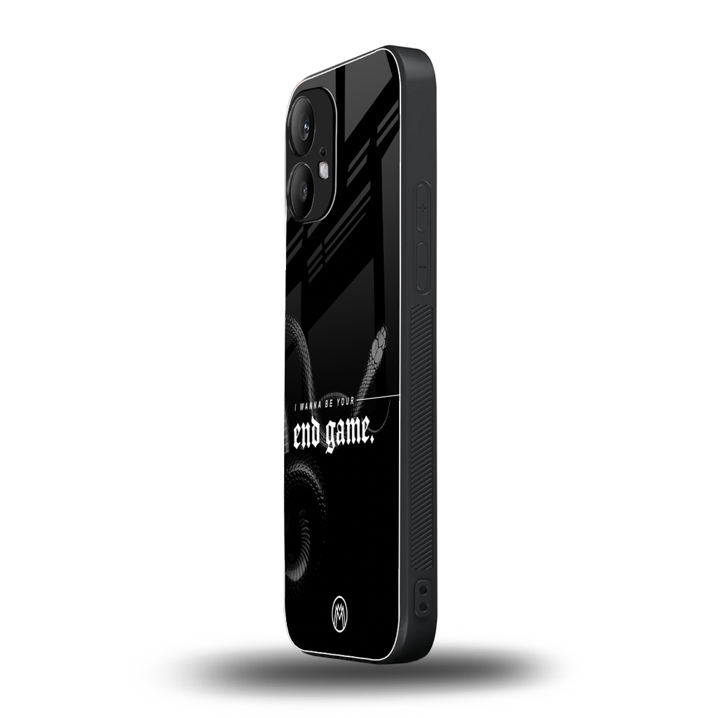 end game back phone cover | glass case for nothing phone 2