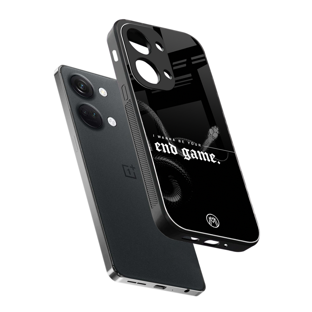 end game back phone cover | glass case for oneplus nord 3
