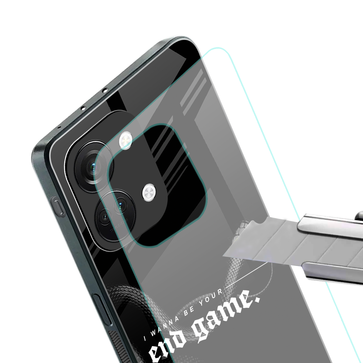 end game back phone cover | glass case for oneplus nord 3