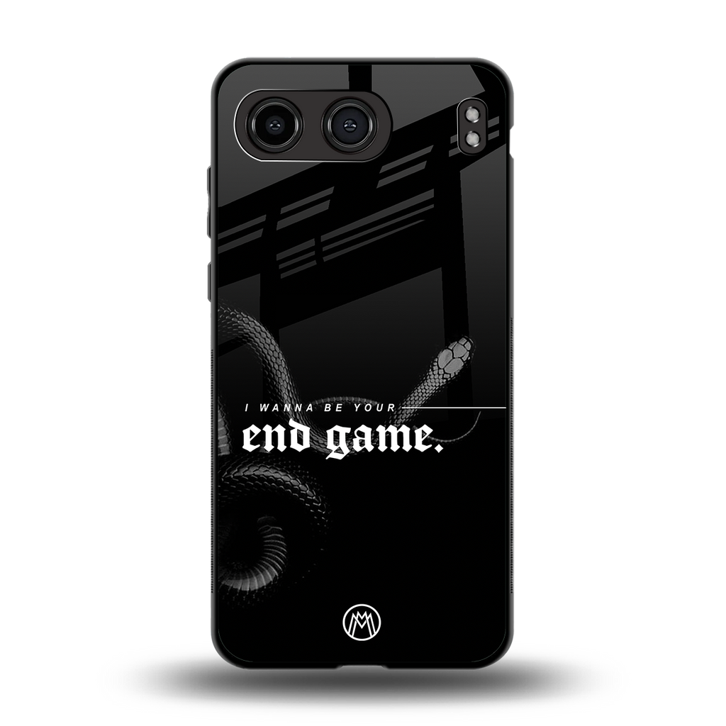 end game back phone cover | glass case for oneplus nord 4