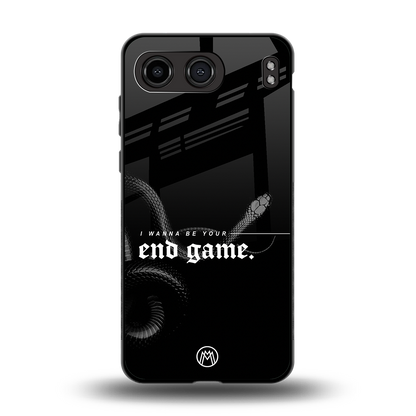 end game back phone cover | glass case for oneplus nord 4