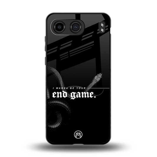 end game back phone cover | glass case for oneplus nord 4