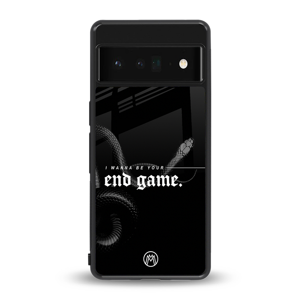 end game back phone cover | glass case for google pixel 6 pro