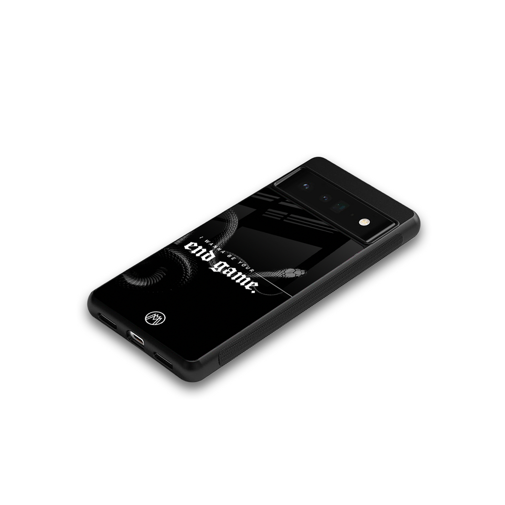 end game back phone cover | glass case for google pixel 6 pro